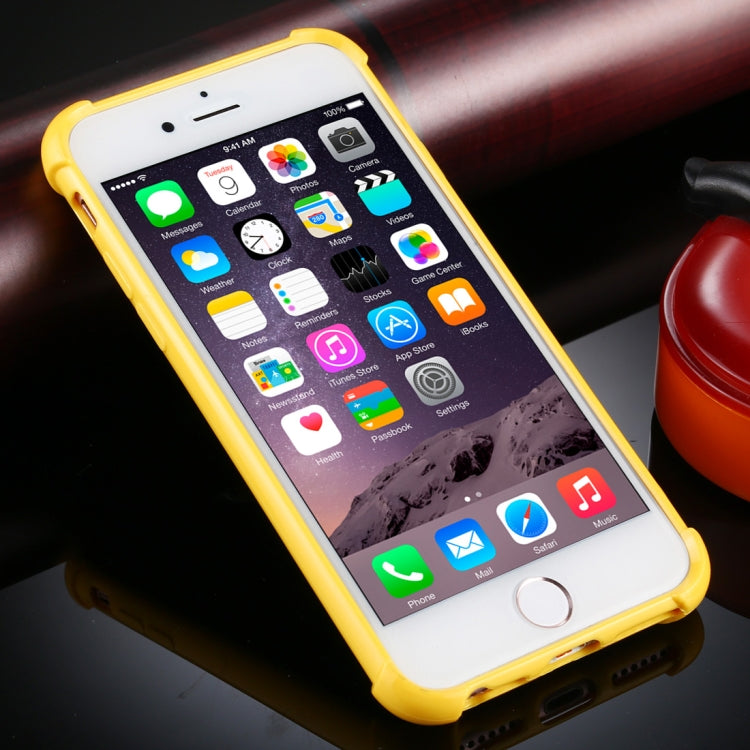 For iPhone 6 / 6s Four-Corner Shockproof Glitter Powder Acrylic + TPU Protective Case