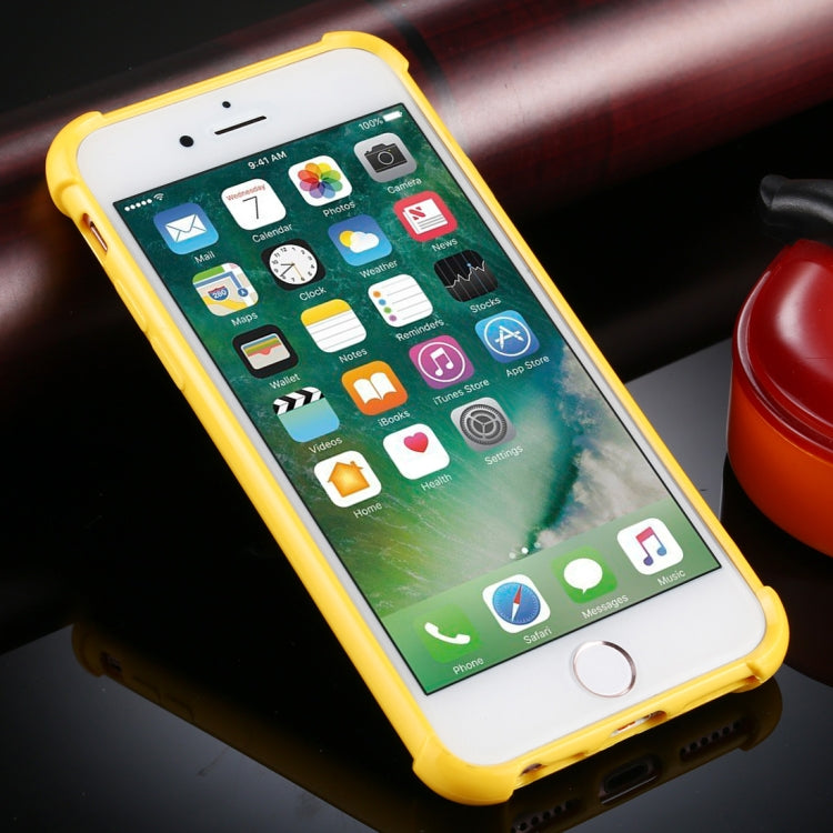 For iPhone SE 2022 / SE 2020 / 8 / 7 Four-Corner Shockproof Glitter Powder Acrylic + TPU Protective Case
