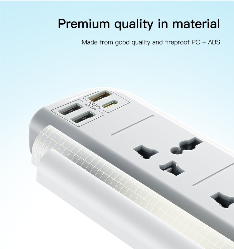 Yesido MC-18 PD 20W + QC 3.0 3250W High Power Fast Charging Socket(EU Plug)