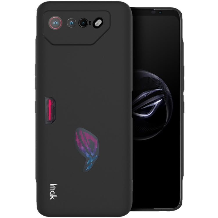 For Asus ROG Phone 7 IMAK UC-3 Series Shockproof Frosted TPU Phone Case(Black)
