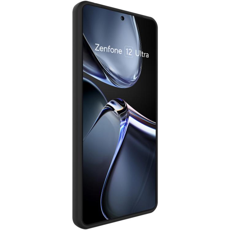 For Asus Zenfone 12 Ultra IMAK UC-3 Series Shockproof Frosted TPU Phone Case - Black