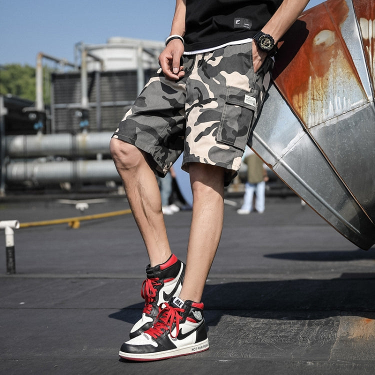 Summer Men Thin and Loose Fitting Casual Beach Shorts, Size: