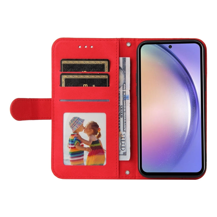 For Samsung Galaxy M54 5G Skin Feel Life Tree Metal Button Leather Phone Case
