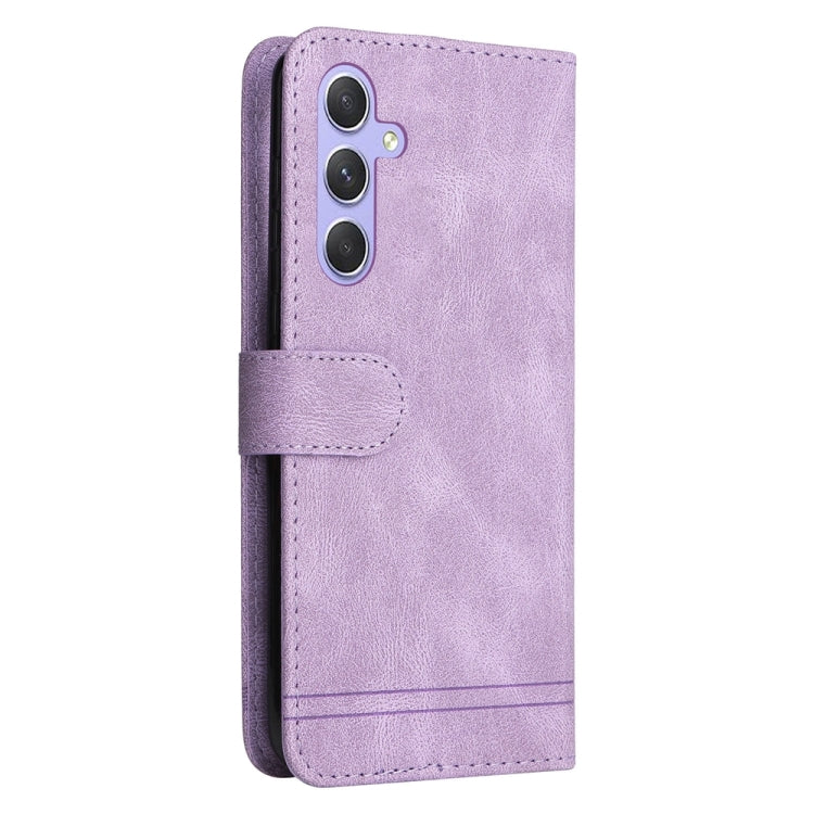 For Samsung Galaxy M54 5G Skin Feel Life Tree Metal Button Leather Phone Case
