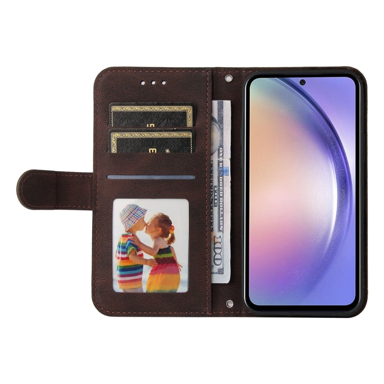 For Samsung Galaxy M54 5G Skin Feel Life Tree Metal Button Leather Phone Case