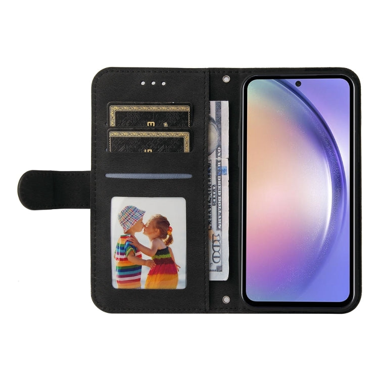 For Samsung Galaxy M54 5G Skin Feel Life Tree Metal Button Leather Phone Case