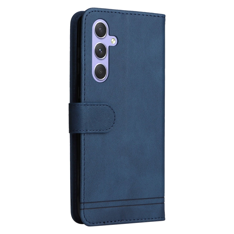 For Samsung Galaxy M54 5G Skin Feel Life Tree Metal Button Leather Phone Case