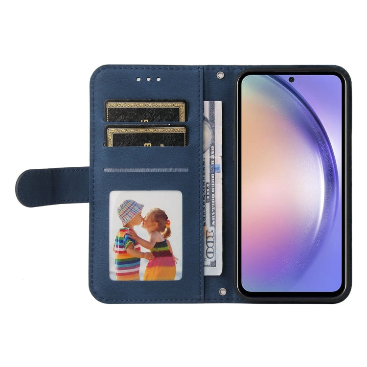 For Samsung Galaxy M54 5G Skin Feel Life Tree Metal Button Leather Phone Case