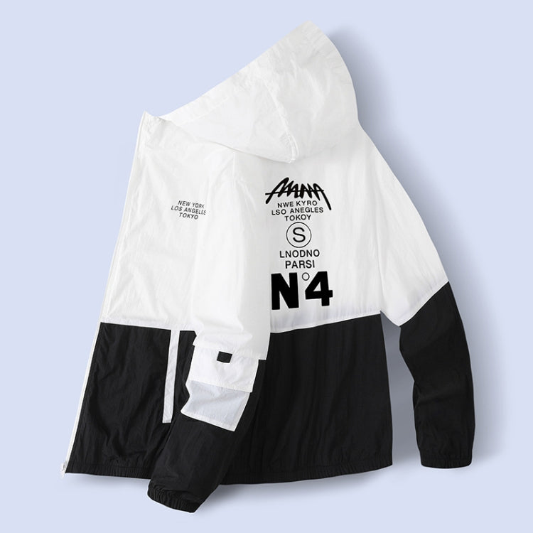 Summer Men and Women Thin Casual Hoodie Sun Protection Clothing, Size: