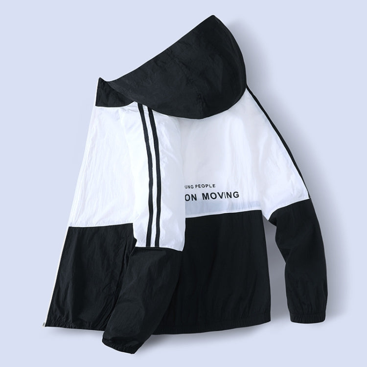 Summer Men and Women Thin Casual Hoodie Sun Protection Clothing, Size:
