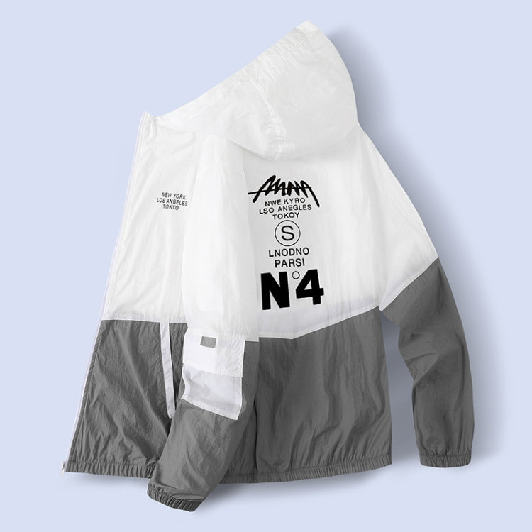 Summer Men and Women Thin Casual Hoodie Sun Protection Clothing, Size: