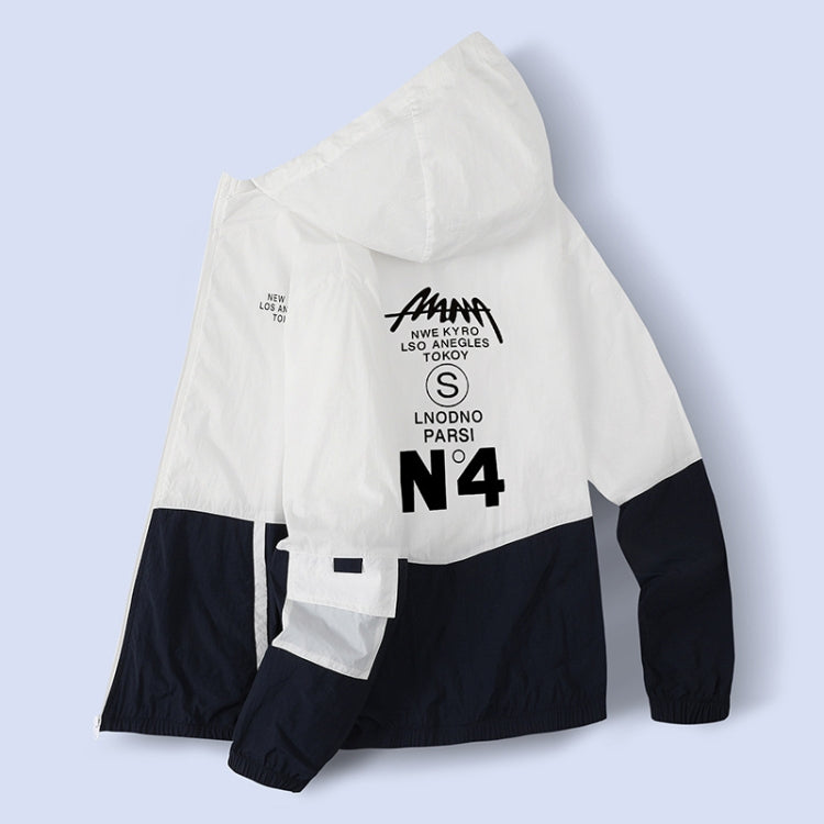 Summer Men and Women Thin Casual Hoodie Sun Protection Clothing, Size:
