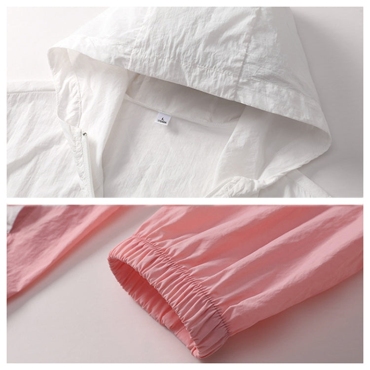 Summer Men and Women Thin Casual Hoodie Sun Protection Clothing, Size: