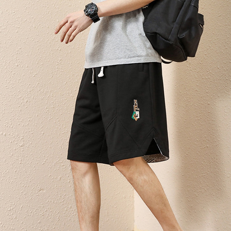 Summer Loose Fitting Youth Retro Sports Casual Shorts, Size: