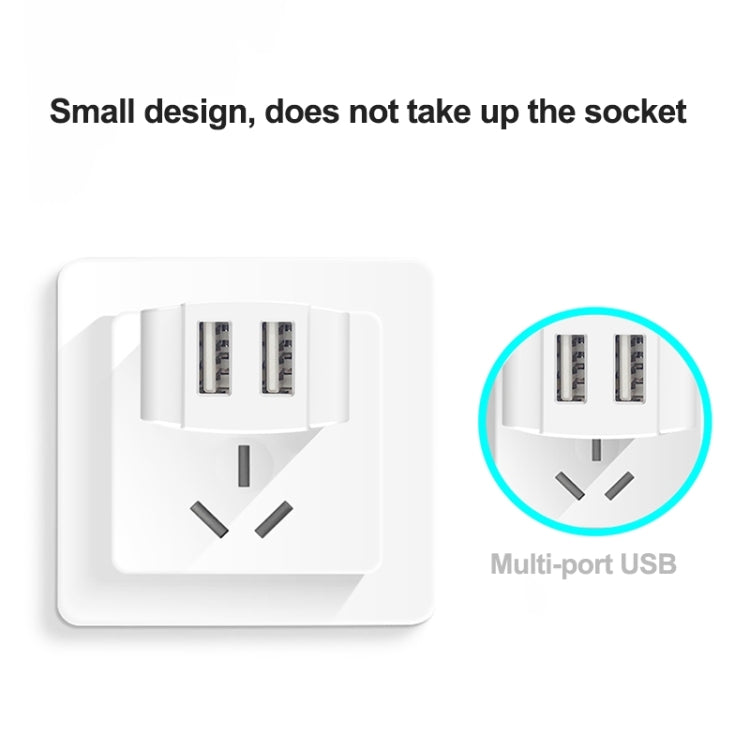 Yesido YC-21 USB Dual Port Travel Fast Charger(EU Plug)