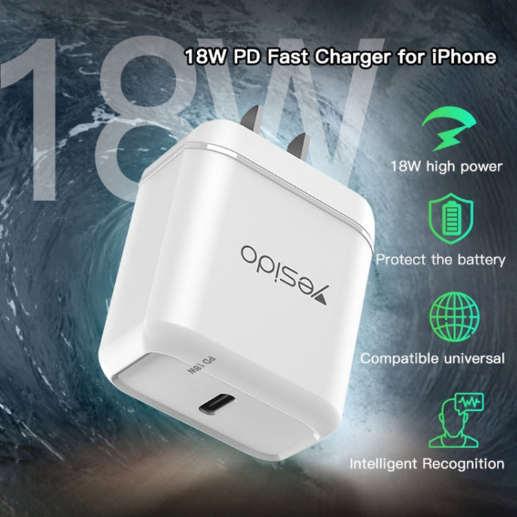 Yesido YC-23 PD 20W Travel Fast Charger