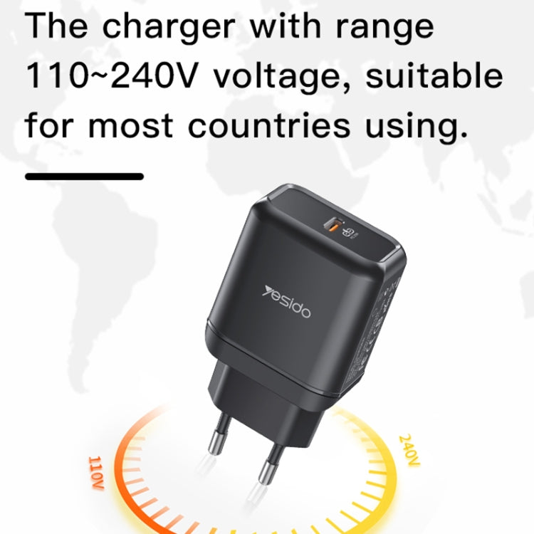 Yesido YC-29 PD 25W Type-C Port Fast Charger