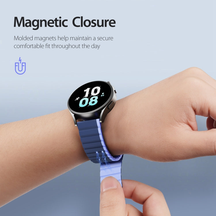 DUX DUCIS Magnetic Silicone Watch Band, Size:2