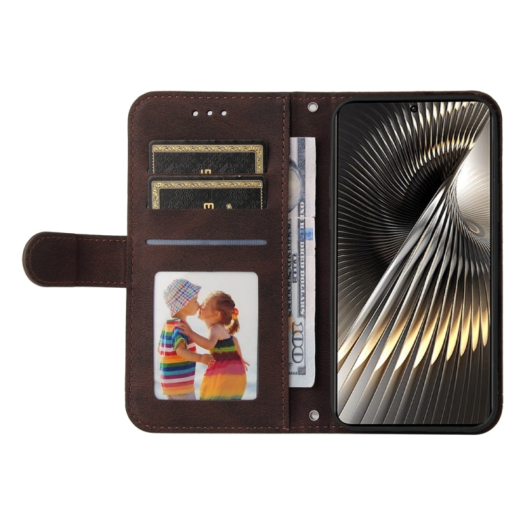 For Xiaomi Poco F6 Skin Feel Life Tree Metal Button Leather Phone Case