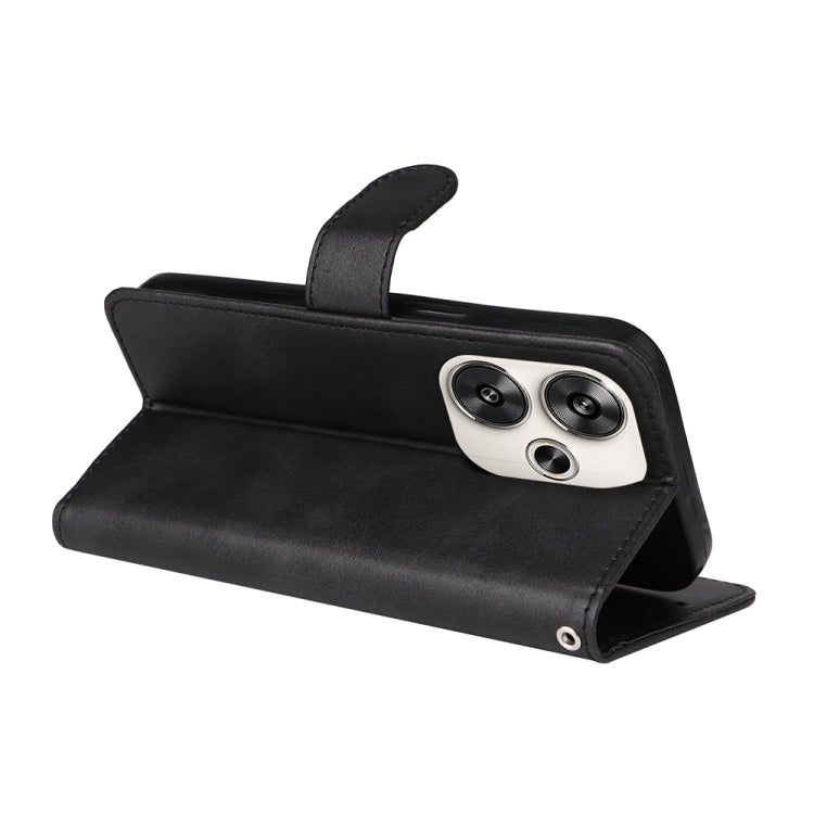 For Xiaomi Poco F6 Classic Calf Texture Flip Leather Phone Case