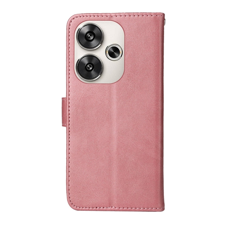For Xiaomi Poco F6 Classic Calf Texture Flip Leather Phone Case