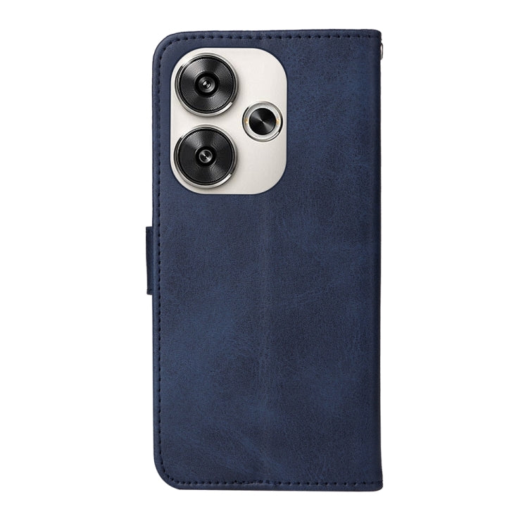 For Xiaomi Poco F6 Classic Calf Texture Flip Leather Phone Case