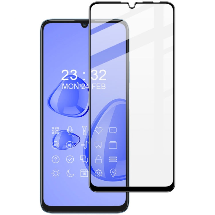 For Honor X7a 4G imak 9H Surface Hardness Full Screen Tempered Glass Film Pro+ Series