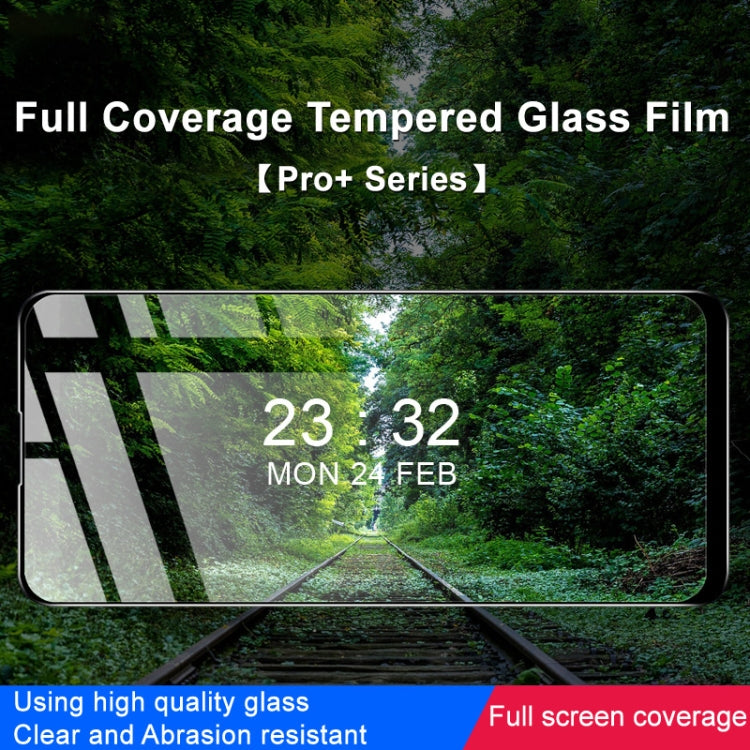 For OPPO Reno8 T 4G Global imak 9H Surface Hardness Full Screen Tempered Glass Film Pro+ Series