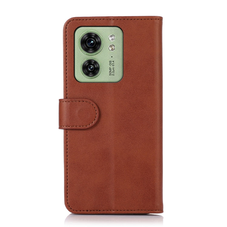 For Motorola Moto Edge 40 Cow Texture Leather Phone Case
