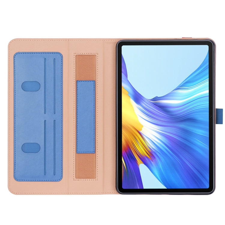 WY-2099 For Huawei Honor V6 10.4 inch 2020 Business Retro Texture Horizontal Flip Leather Case with Holder & Card Slots & Hand Strap