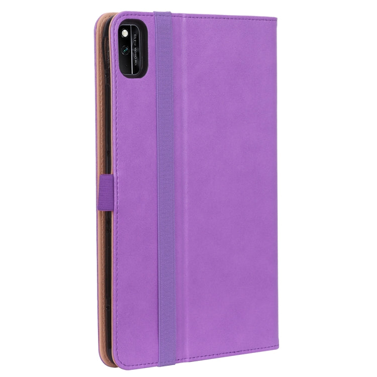 WY-2099 For Huawei Honor V6 10.4 inch 2020 Business Retro Texture Horizontal Flip Leather Case with Holder & Card Slots & Hand Strap