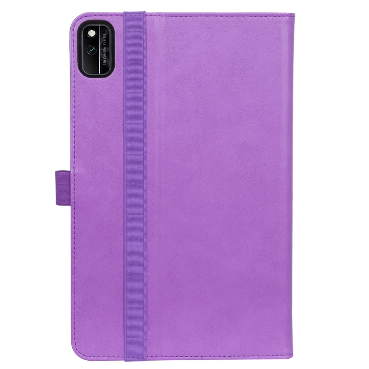WY-2099 For Huawei Honor V6 10.4 inch 2020 Business Retro Texture Horizontal Flip Leather Case with Holder & Card Slots & Hand Strap