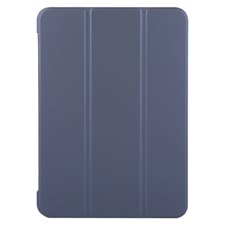 For iPad Pro 11 2025 / 2024 GEBEI 3-folding Holder Shockproof Flip Leather Tablet Case