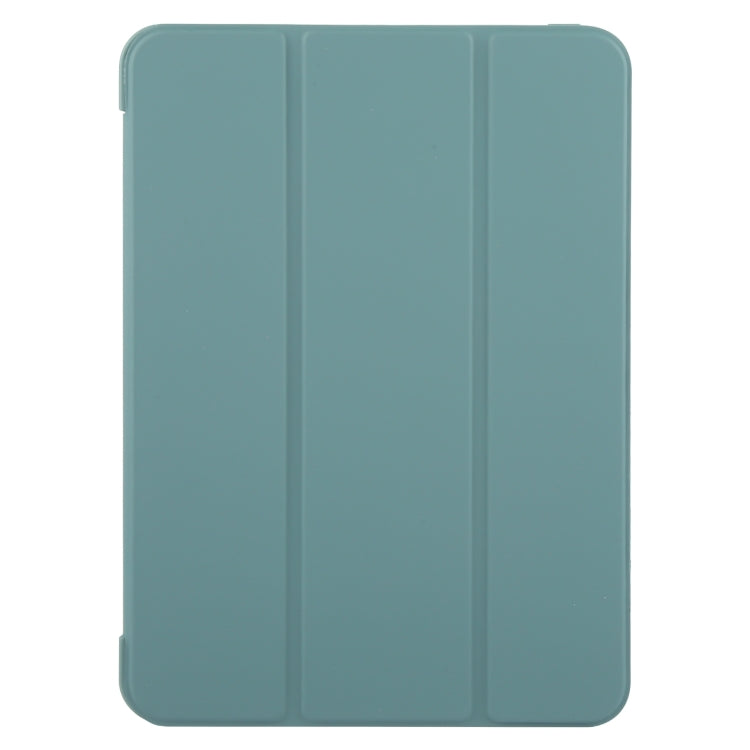 For iPad Pro 11 2025 / 2024 GEBEI 3-folding Holder Shockproof Flip Leather Tablet Case
