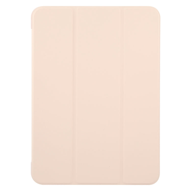 For iPad Pro 11 2025 / 2024 GEBEI 3-folding Holder Shockproof Flip Leather Tablet Case