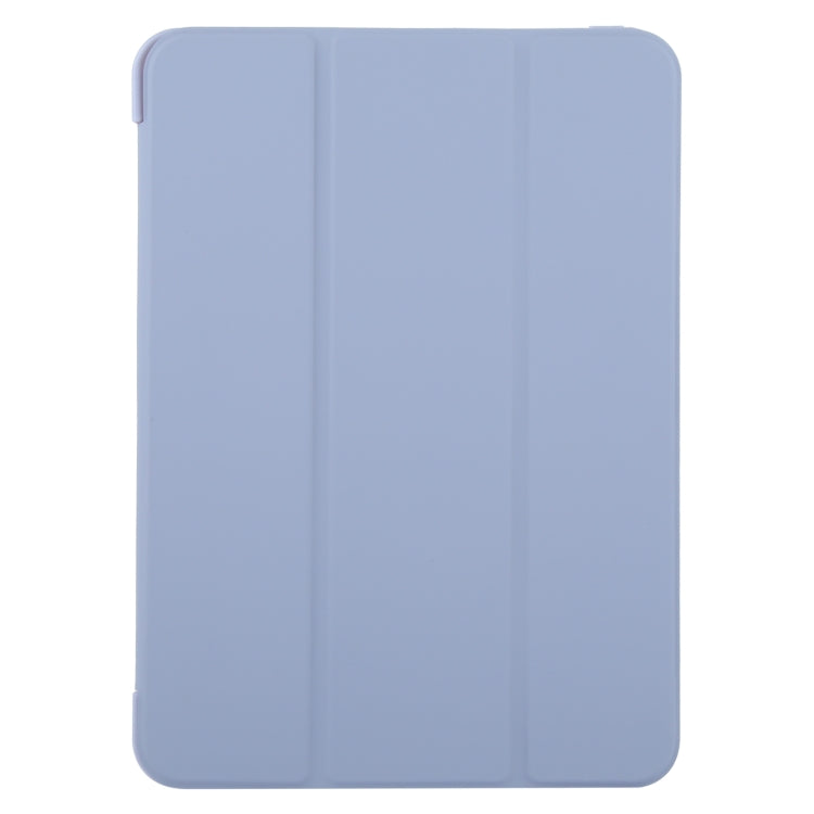 For iPad Air 13 2026 / 2025 / 2024 GEBEI 3-folding Holder Shockproof Flip Leather Tablet Case