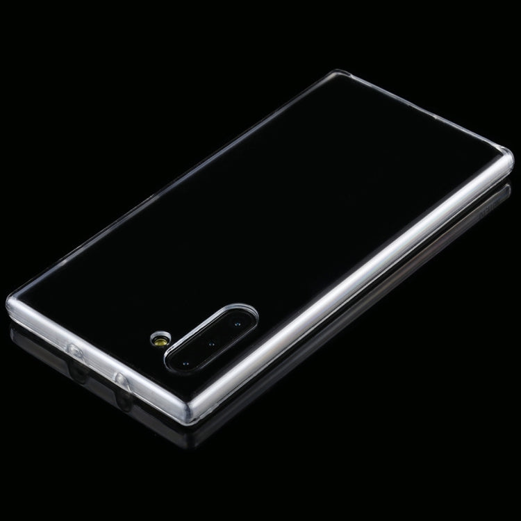 For Samsung Galaxy Note10 PC+TPU Ultra-Thin Double-Sided All-Inclusive Transparent Mobile Phone Case