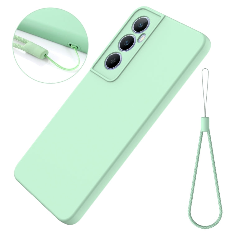 For Realme C65 4G Solid Color Liquid Silicone Dropproof Full Coverage Phone Case