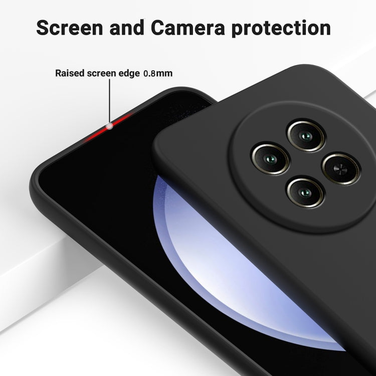 For Realme Narzo 70x Solid Color Liquid Silicone Dropproof Full Coverage Phone Case