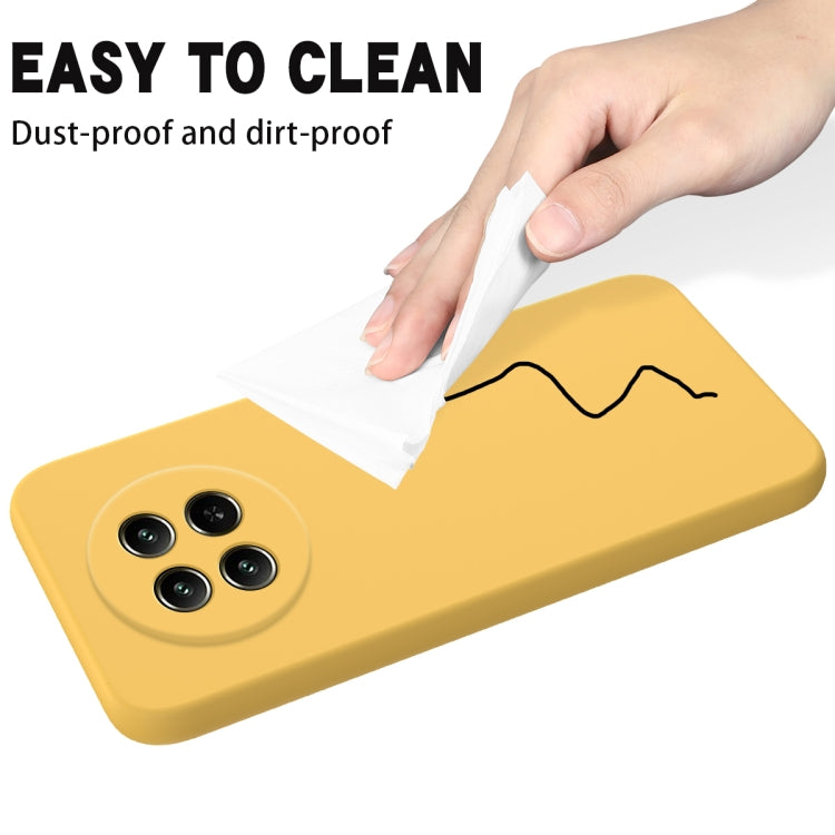 For Realme Narzo 70x Solid Color Liquid Silicone Dropproof Full Coverage Phone Case