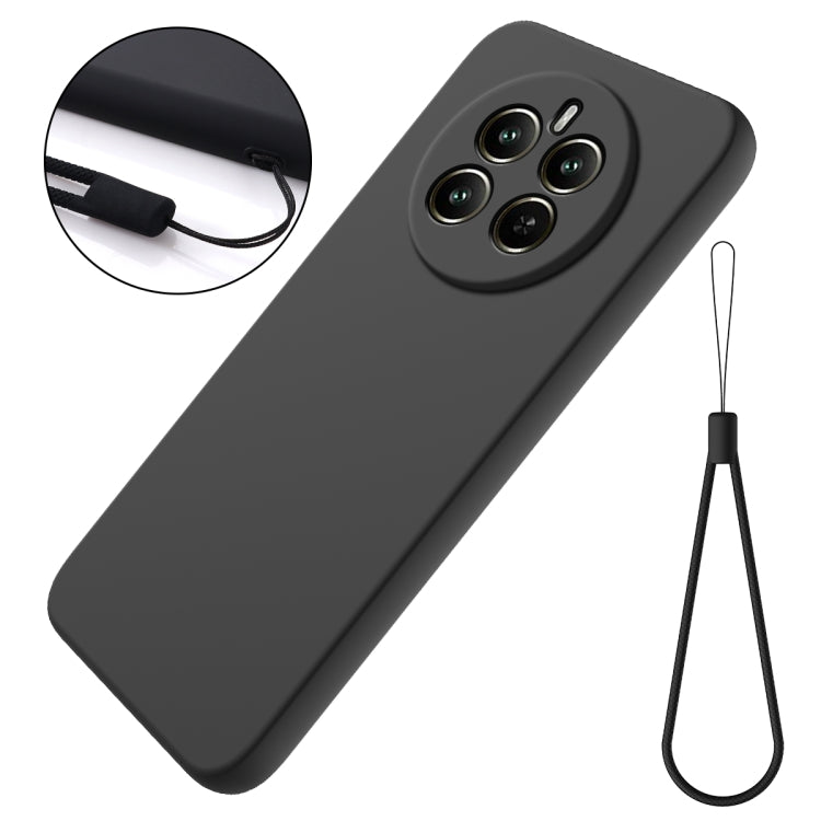 For Realme P1 Pro Solid Color Liquid Silicone Dropproof Full Coverage Phone Case