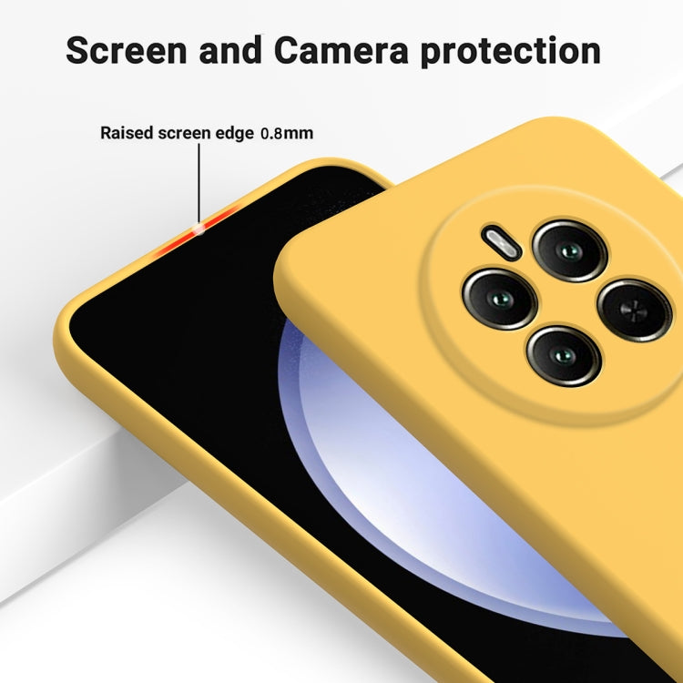 For Realme P1 Pro Solid Color Liquid Silicone Dropproof Full Coverage Phone Case