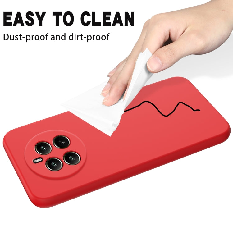 For Realme P1 Pro Solid Color Liquid Silicone Dropproof Full Coverage Phone Case