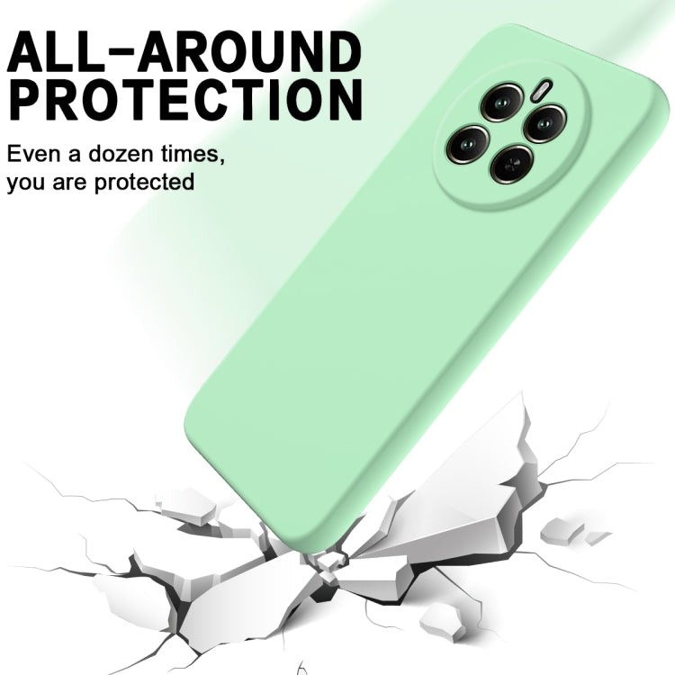 For Realme P1 Pro Solid Color Liquid Silicone Dropproof Full Coverage Phone Case