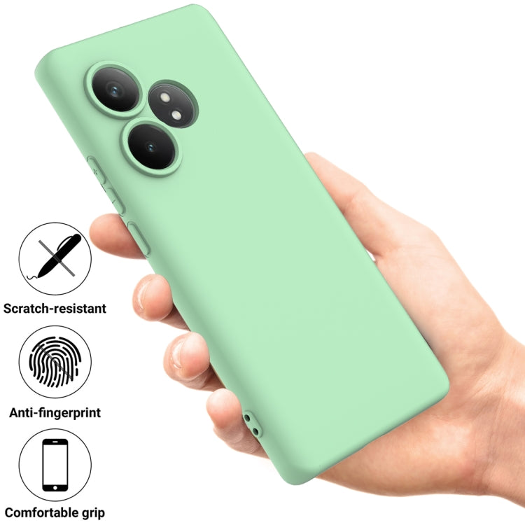 For Realme GT 6T / GT Neo6 / GT 6 Solid Color Liquid Silicone Dropproof Full Coverage Phone Case