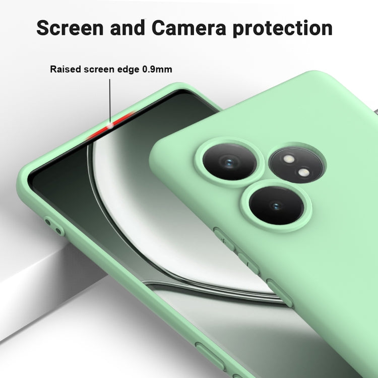For Realme GT 6T / GT Neo6 / GT 6 Solid Color Liquid Silicone Dropproof Full Coverage Phone Case