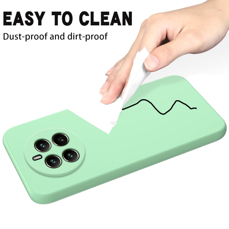For Realme 13 4G / 12 4G Solid Color Liquid Silicone Dropproof Full Coverage Phone Case