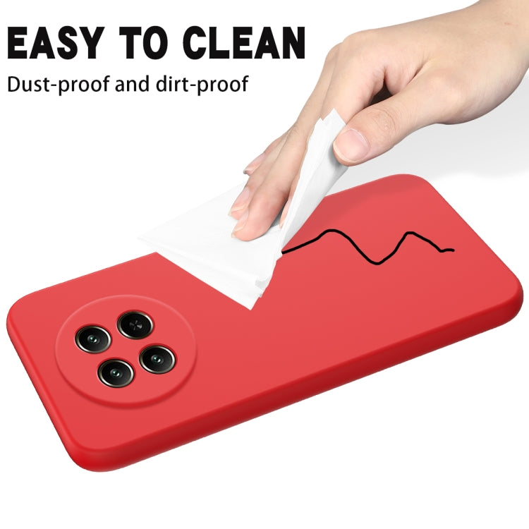 For Realme Narzo N65 5G Solid Color Liquid Silicone Dropproof Full Coverage Phone Case