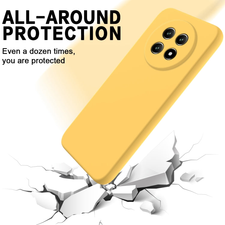 For Realme 13 Pro / 13 Pro + 5G Solid Color Liquid Silicone Dropproof Full Coverage Phone Case