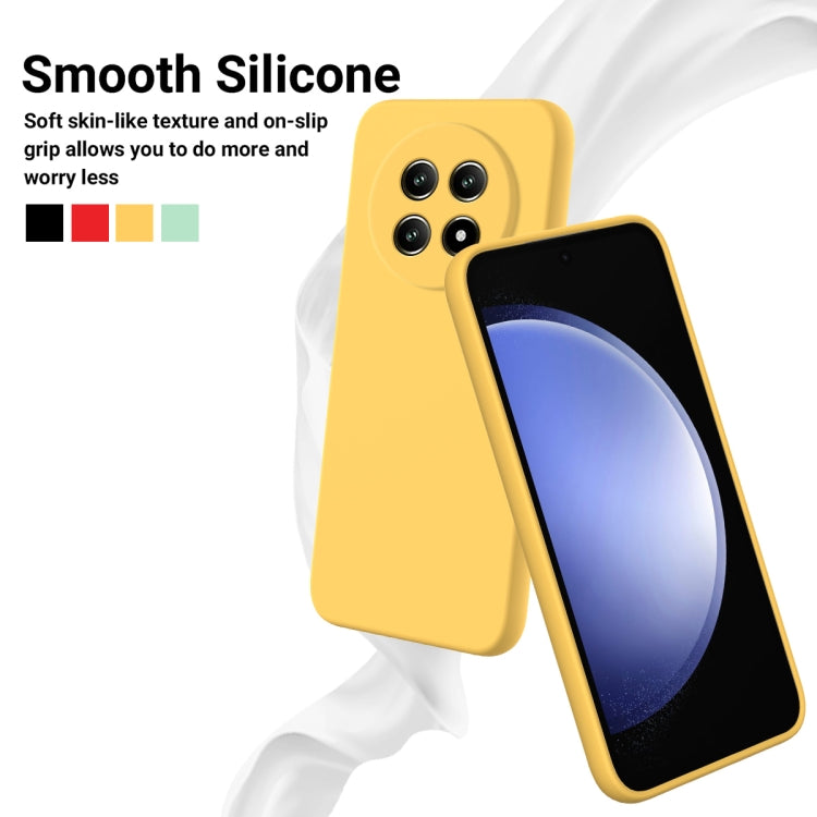 For Realme 13 Pro / 13 Pro + 5G Solid Color Liquid Silicone Dropproof Full Coverage Phone Case